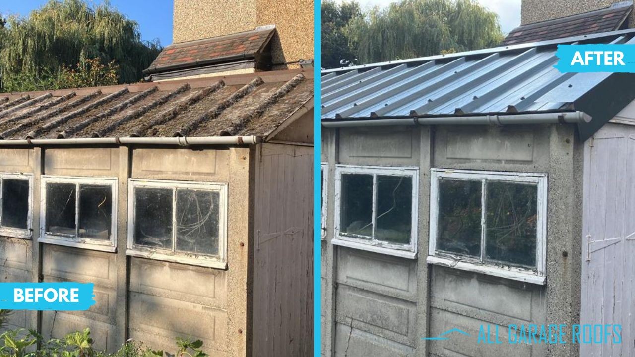 Garage roof replacement