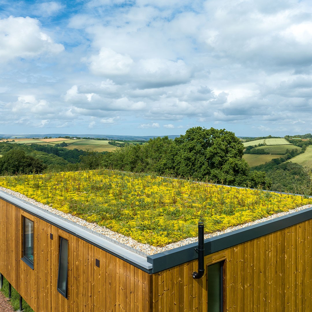 New flat roof installation