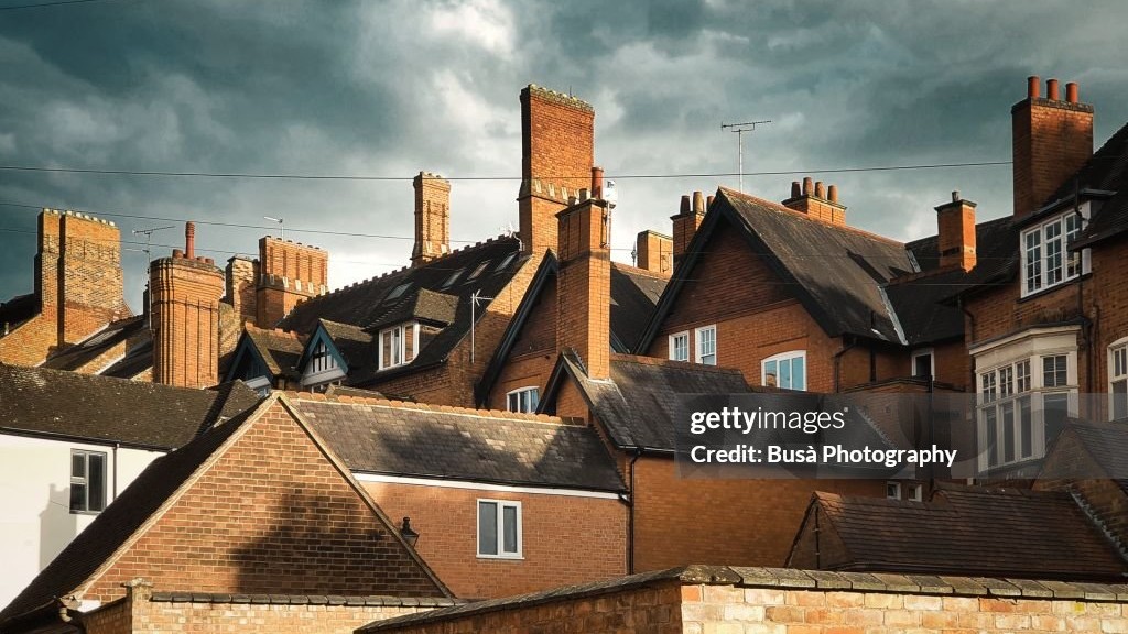 Traditional pitched roof completed by Top Rated Roofers